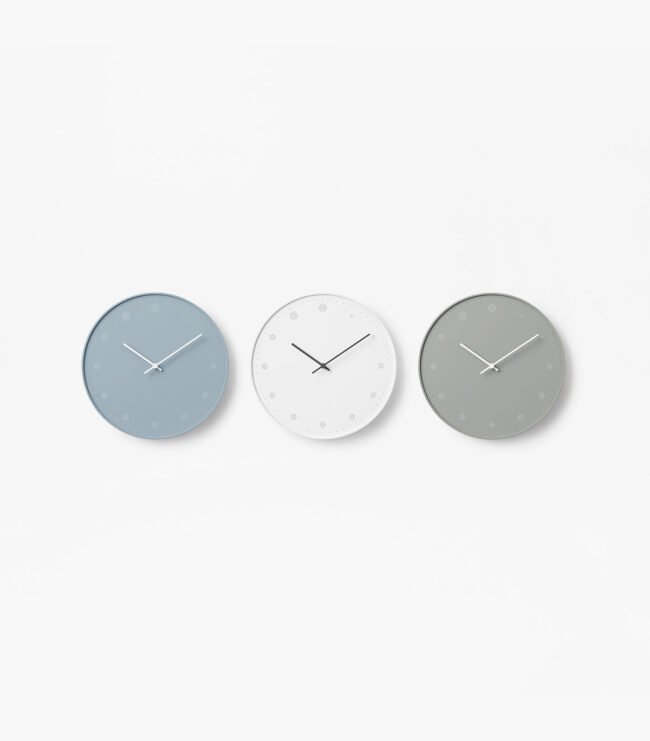 ⁦Molecule Wall Clock Grey⁩ - الصورة ⁦2⁩