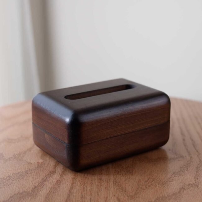 Wooden tissue box - Image 2