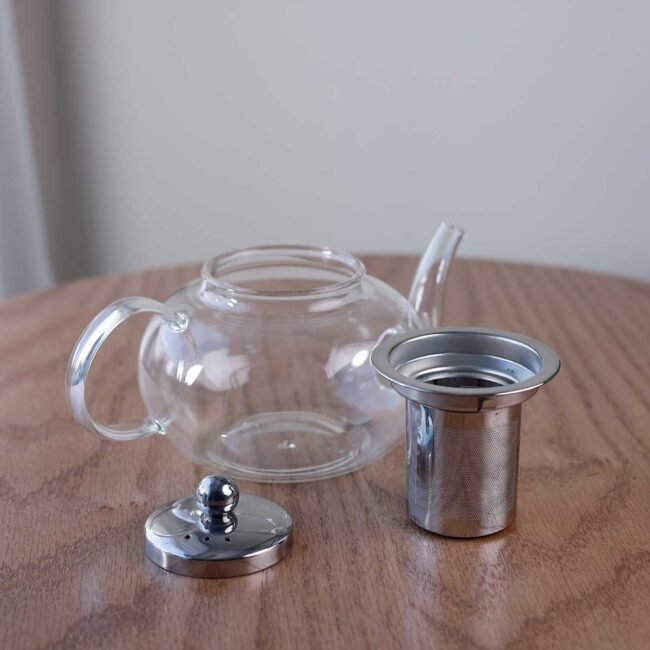 Glass jug and stainless steel lid - Image 2