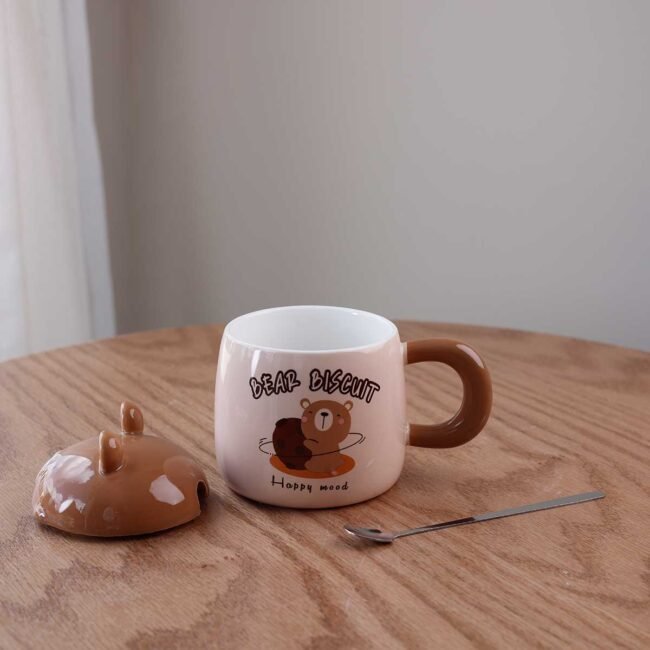Teddy bear porcelain mug - Image 4