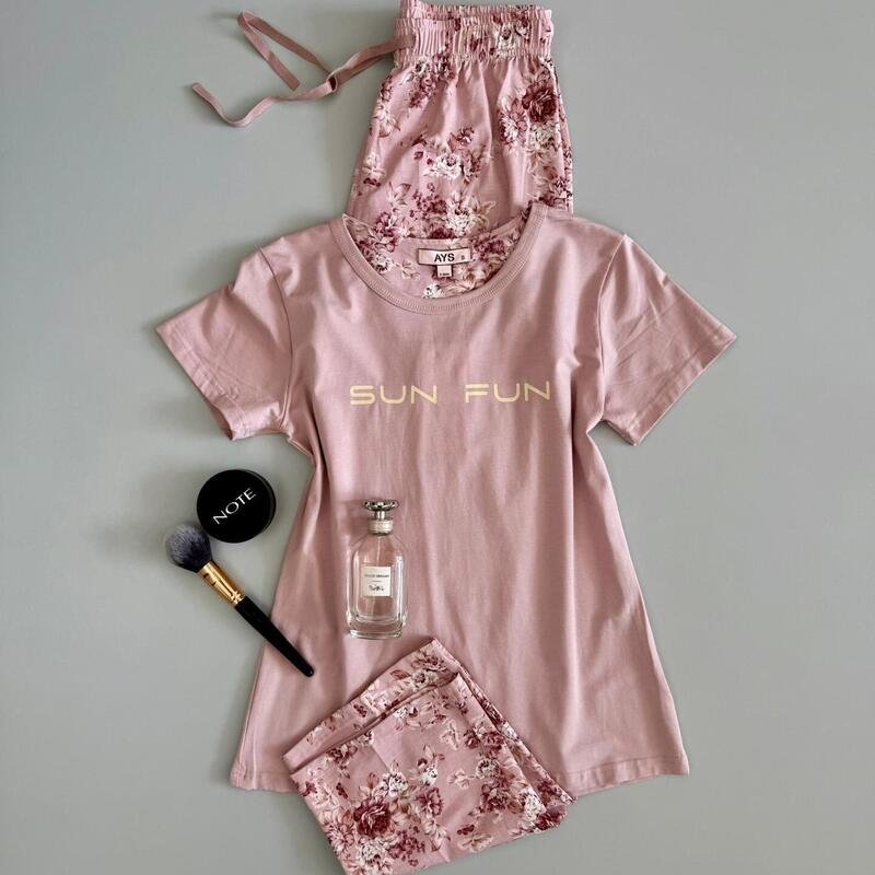 LADIES SUIT 2PCS LONG-PANTS