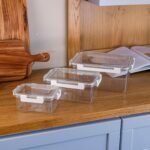 Tupperware three-piece set
