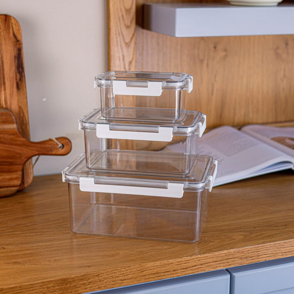 Tupperware three-piece set - Image 2