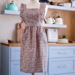 Women's Floral Kitchen Apron - Image 4