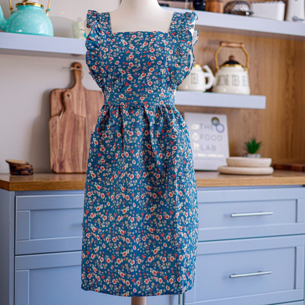 Women's Floral Kitchen Apron - Image 8