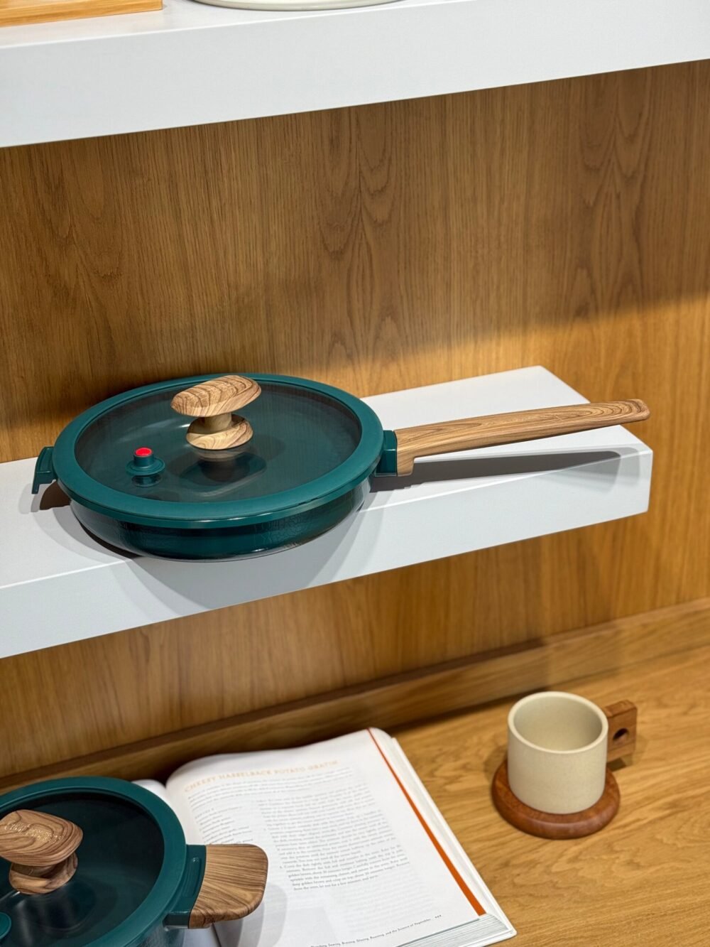 ⁦Frying Pan with Glass Lid⁩ - الصورة ⁦1⁩