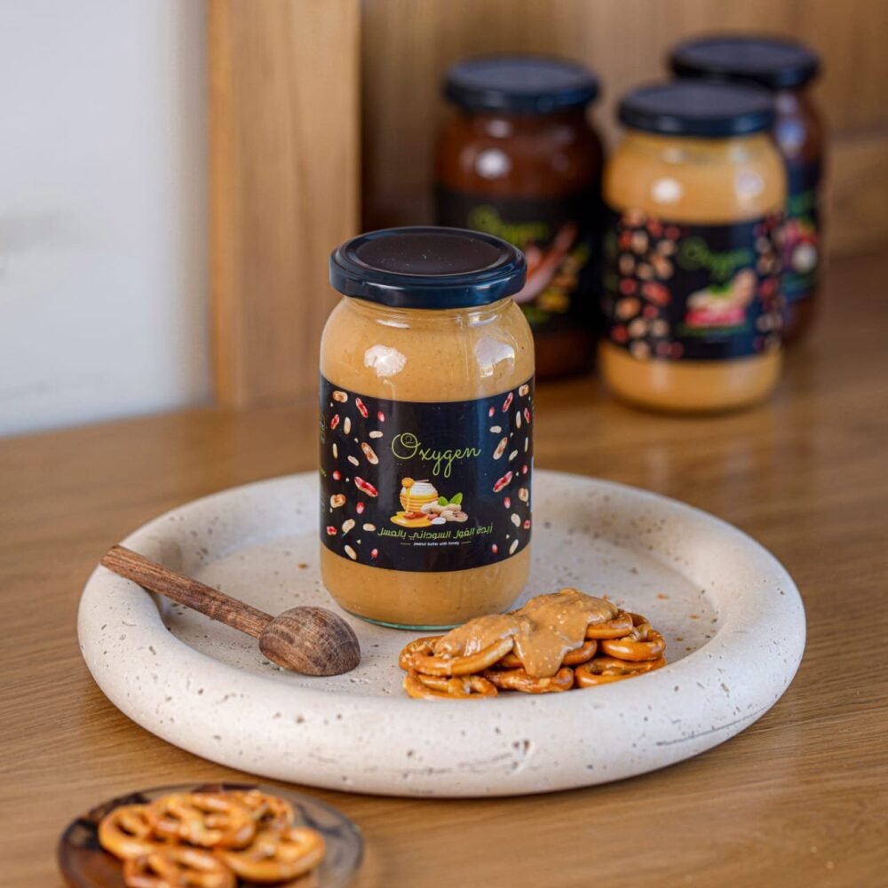 Natural peanut butter with honey - Image 1