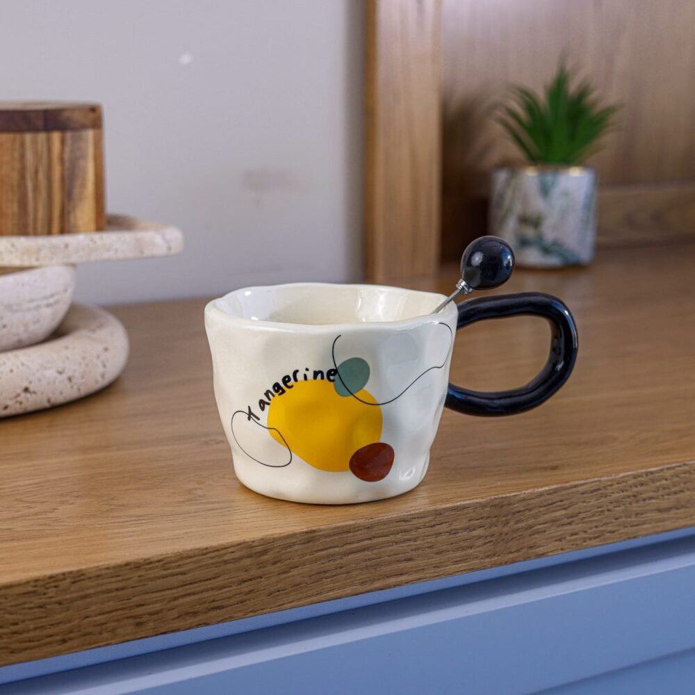 Shiny porcelain fruit cup - Image 1