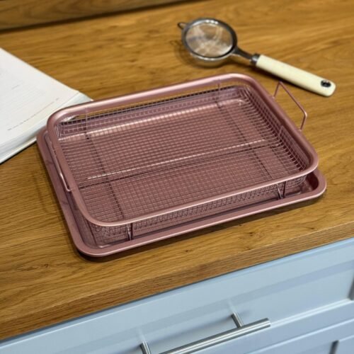 2-Piece Baking Tray with Crisper Rack