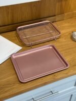 2-Piece Baking Tray with Crisper Rack - Image 2
