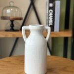 Two-Handled Ceramic Vase
