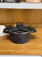 4.5L Non-Stick Granite Casserole Pot – 24cm