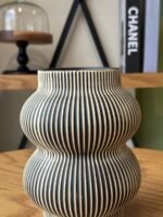 Carved Ceramic Vase – Small Size - Image 3