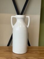 Large Ceramic Vase with Double Handles
