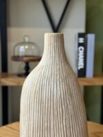 Striped Ceramic Vase - Image 3