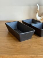 Black Porcelain Serving Set - 3 pcs - Image 4