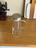 1500ml Glass Pitcher with Stainless Steel Lid - Image 2