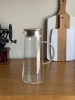 1500ml Glass Pitcher with Stainless Steel Lid