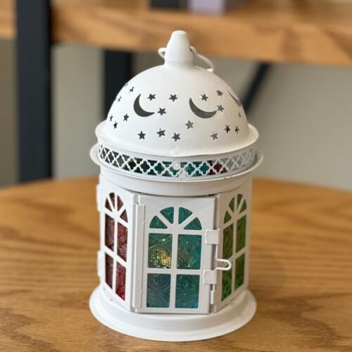 فانوس رمضان بقاعدة دائرية