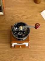 Manual Ceramic & Wood Coffee Grinder – Classic Design - Image 3