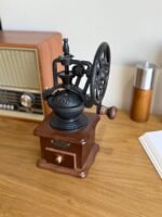 Vintage Manual Coffee Grinder – Hand Crank Style - Image 2