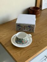 Floral Tea Cup with Saucer