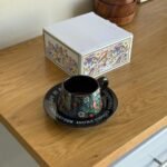 Floral Tea Cup with Saucer