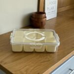 علبة تابروير سناك مقسمة إلى 8 خانات