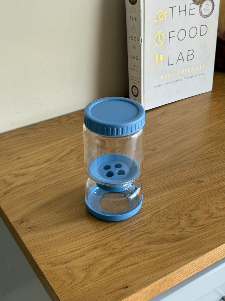 36 Glass Pickle and Olive Jar – 1L - Image 1