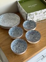 6-Piece Blue Pattern Hospitality & Serving Set - Image 4