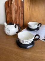 ⁦طقم إبريق شاي مع فنجان⁩ - الصورة ⁦4⁩