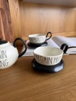 ⁦طقم إبريق شاي مع فنجان⁩ - الصورة ⁦3⁩