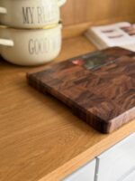 Natural Acacia Wood Cutting Board – Professional End Grain - Image 2