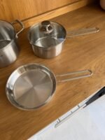 Stainless Steel Cookware Set – 3 Pieces - Image 4