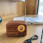 Portable Radio Speaker with High-Sensitivity Antenna