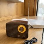 Portable Radio Speaker with High-Sensitivity Antenna