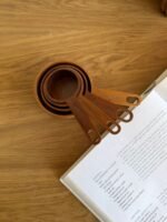 ⁦طقم أكواب معيارية خشبية (4 قطع)⁩ - الصورة ⁦3⁩