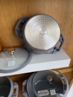 10-Piece Die-Cast Aluminum Non-Stick Cookware Set with Glass Lids - Image 2