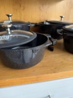 ⁦طقم قدور ألمنيوم مصبوب بطبقة مانعة للالتصاق – 10 قطع⁩ - الصورة ⁦4⁩