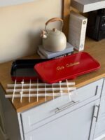 Rectangular Cake Storage Tray with Lid & Cutting Grid - Image 4