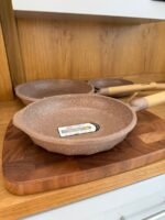 3-Piece Die-Cast Aluminum Ceramic Non-Stick Fry Pan Set - Image 2