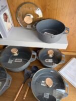 Granite Cookware Set with Glass Lids & Utensils - Image 2