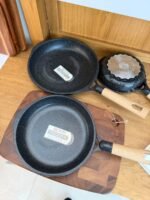 3-Piece Die-Cast Aluminum Ceramic Non-Stick Fry Pan Set - Image 3