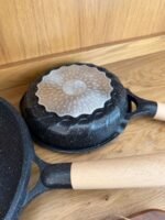 3-Piece Die-Cast Aluminum Ceramic Non-Stick Fry Pan Set - Image 4