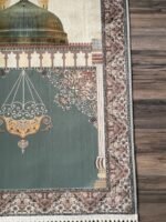 ⁦سجادة مزخرفة زيتي مع قبة⁩ - الصورة ⁦2⁩