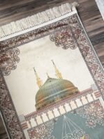 ⁦سجادة مزخرفة زيتي مع قبة⁩ - الصورة ⁦3⁩