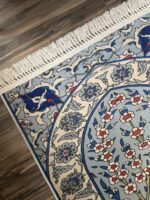 ⁦سجادة مزخرفة ازرق فاتح⁩ - الصورة ⁦2⁩