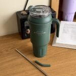 Large Insulated Travel Mug with Handle – 1500 ml