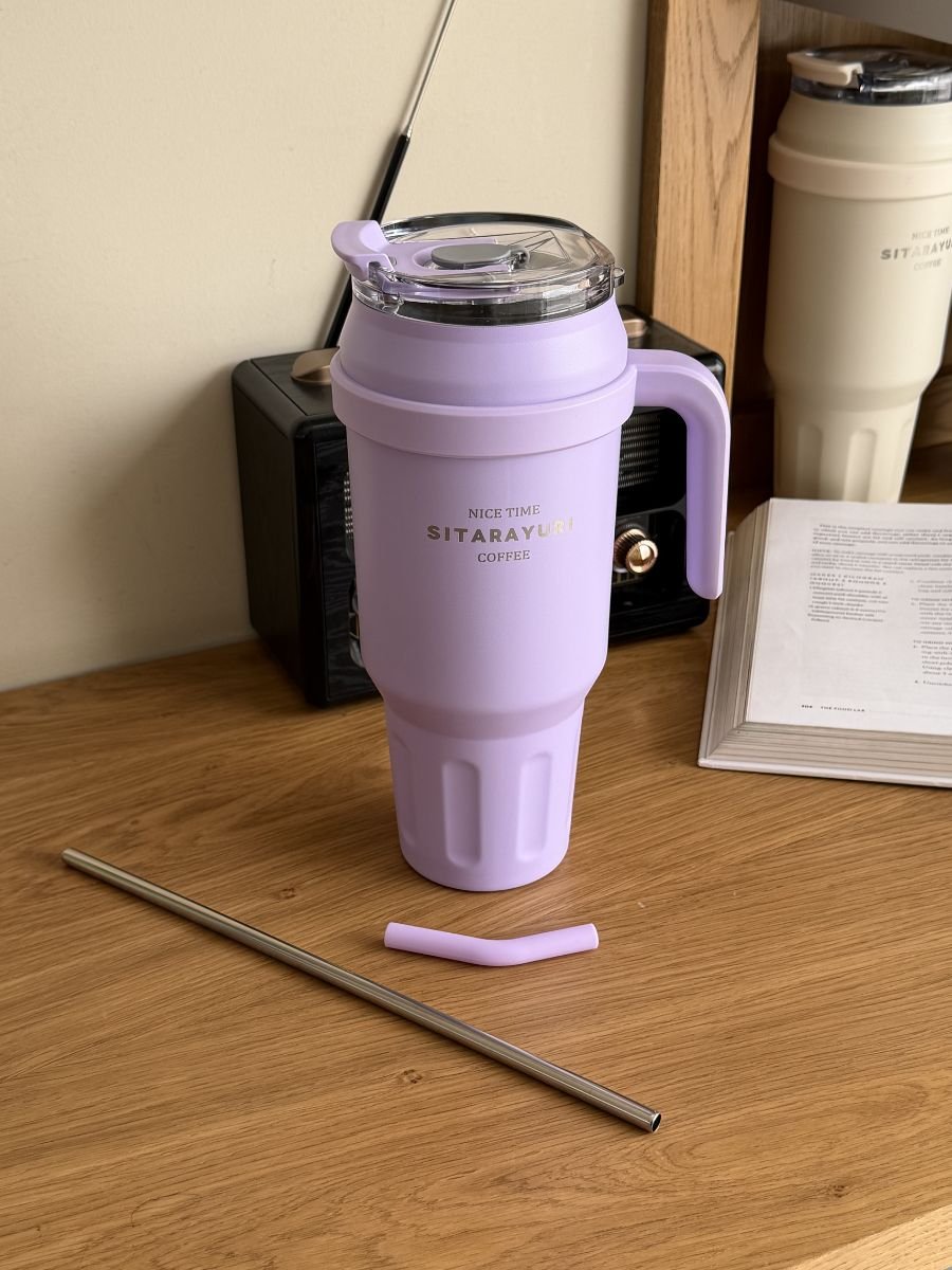 83 Large Insulated Travel Mug with Handle – 1500 ml - Image 1