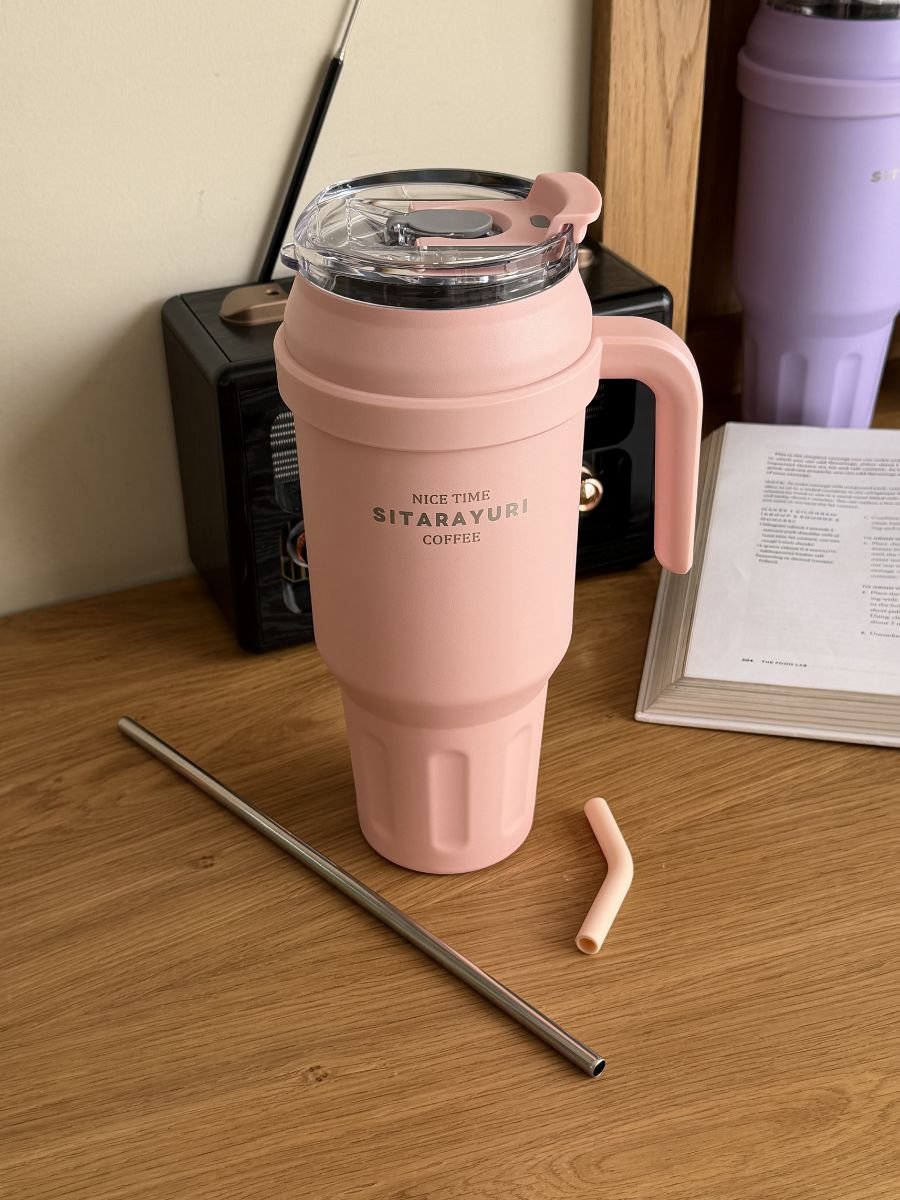 89 كوب/مج حراري كبير مع يد – 1500 مل - الصورة 1